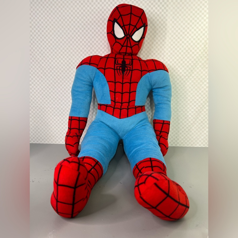 Marvel Ultimate SPIDER-MAN Large Big‎ 24" Jumbo Stuffed Plush Doll Figure Toy